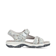 Rieker 68879-96 Sandals-Grey Multi