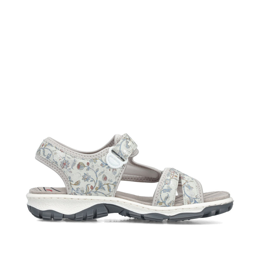 Rieker 68879-96 Sandals-Grey Multi