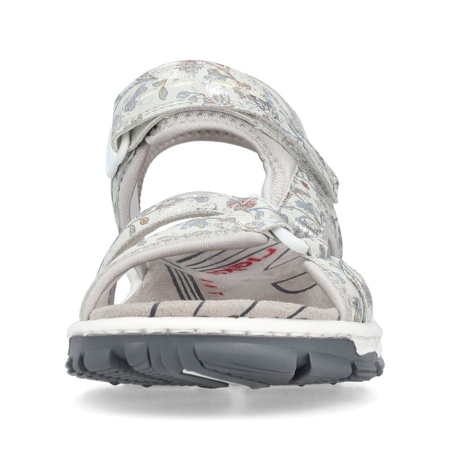 Rieker 68879-96 Sandals-Grey Multi
