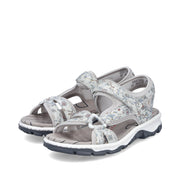 Rieker 68879-96 Sandals-Grey Multi