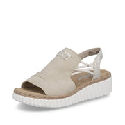Rieker 69262-62 Sandals-Beige