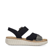 Rieker 69269-00 Sandals-Black