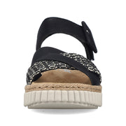 Rieker 69269-00 Sandals-Black