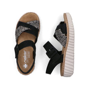 Rieker 69269-00 Sandals-Black