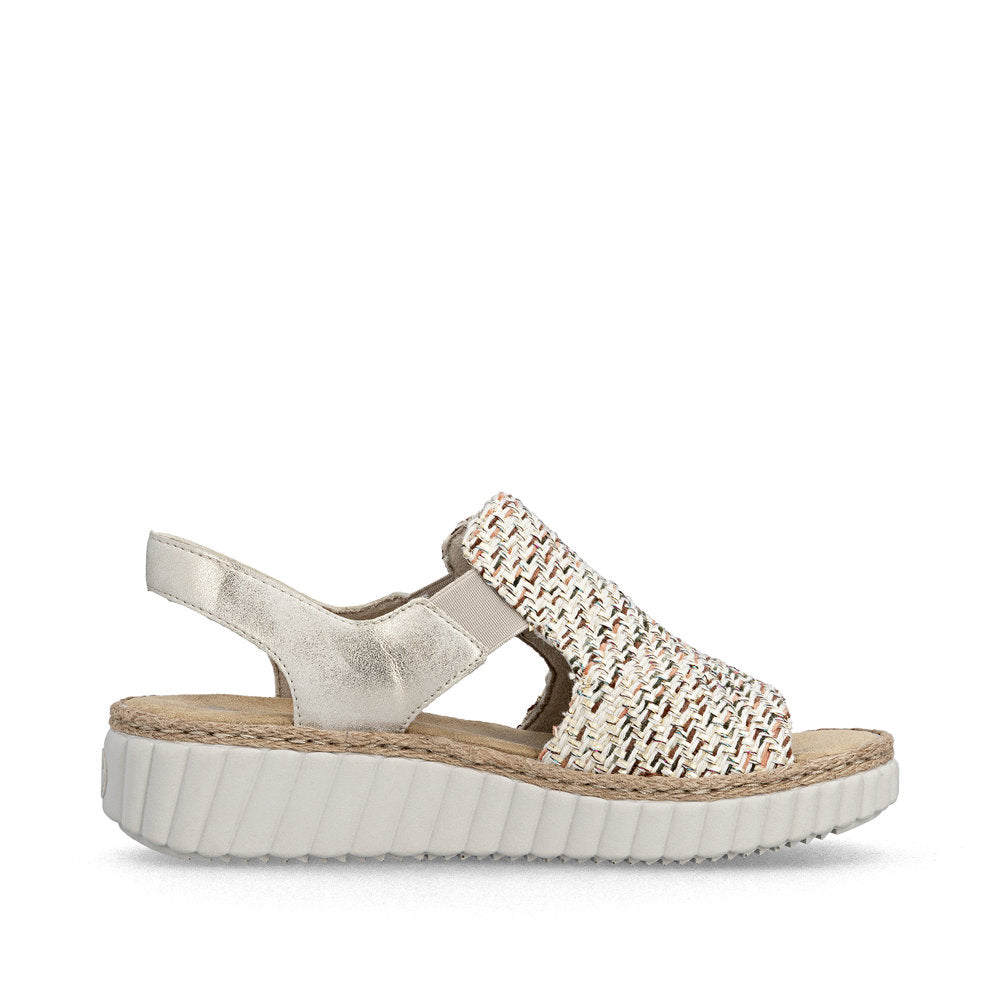 Rieker 69276-60 Sandals-Beige