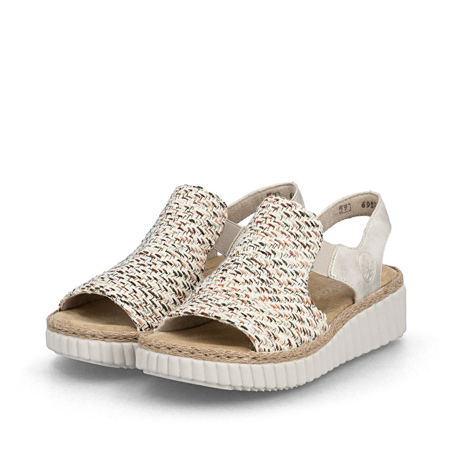 Rieker 69276-60 Sandals-Beige