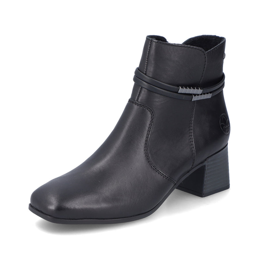 Rieker 70973 Ankle Boots-Black