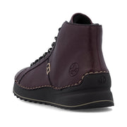 Rieker 71510-30 Ankle Boots-Bordo