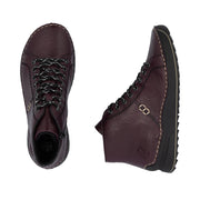 Rieker 71510-30 Ankle Boots-Bordo