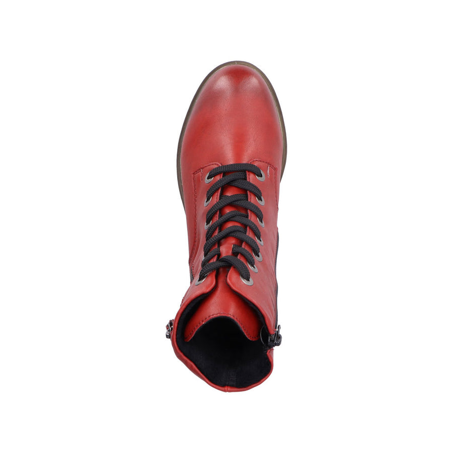 Rieker 72212 Ankle Boot-Red