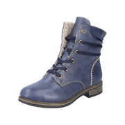 Rieker 72229 Ankle Boot-Petrol Blue