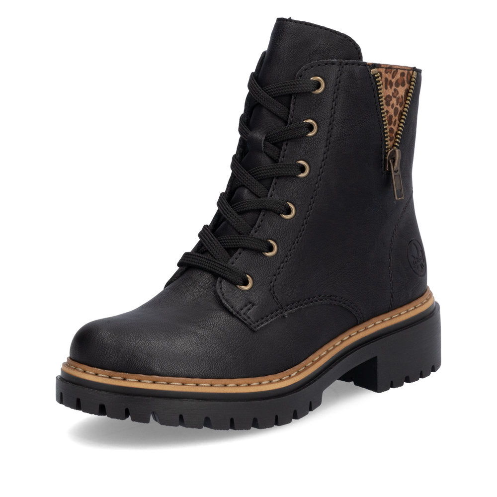 Rieker 72617 Ankle Boot-Black