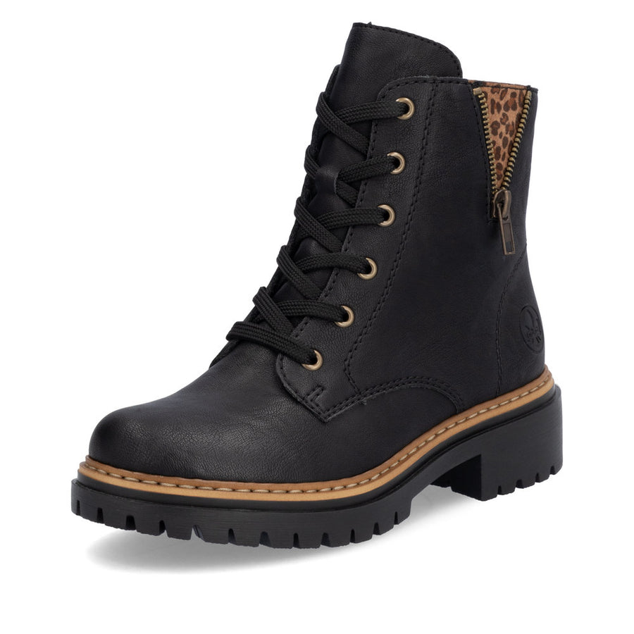 Rieker 72617 Ankle Boot-Black