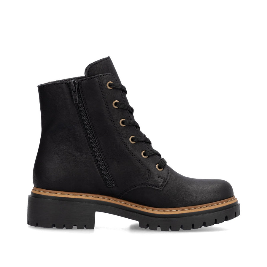 Rieker 72617 Ankle Boot-Black