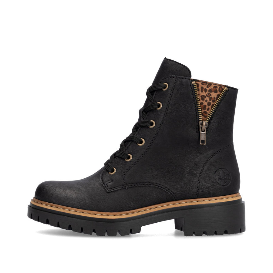 Rieker 72617 Ankle Boot-Black