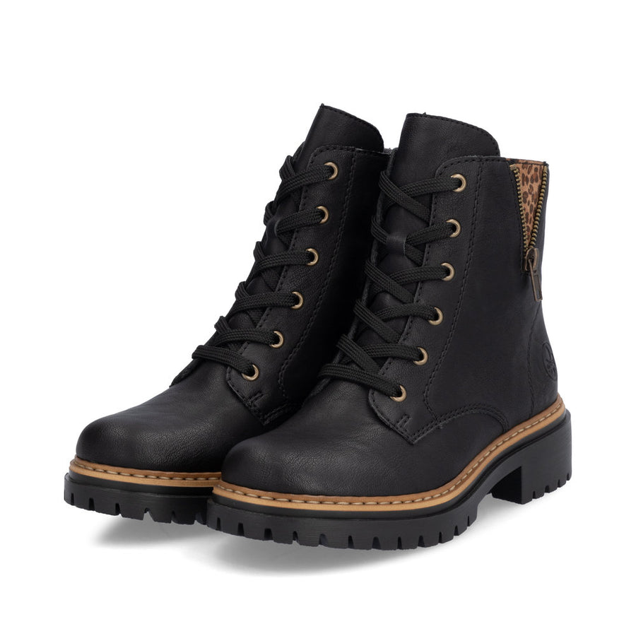 Rieker 72617 Ankle Boot-Black