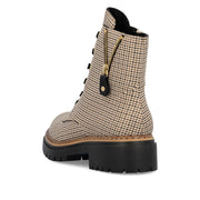 Rieker 72617-60 Ankle Boot-Beige Multi
