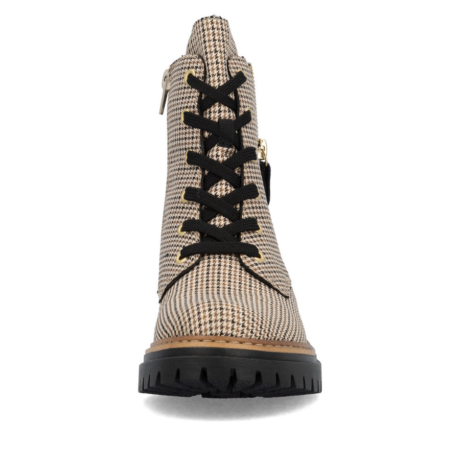 Rieker 72617-60 Ankle Boot-Beige Multi