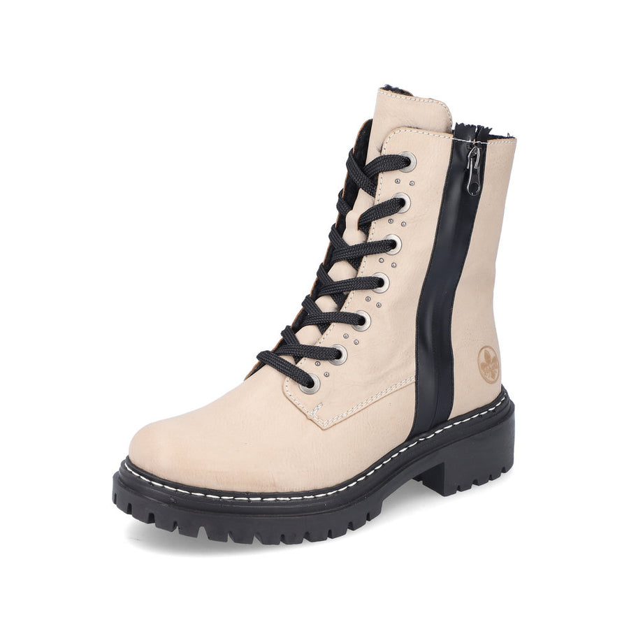 Rieker 72634 Ankle Boots-Beige