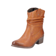 Rieker 73170 Ankle Boot-Tan