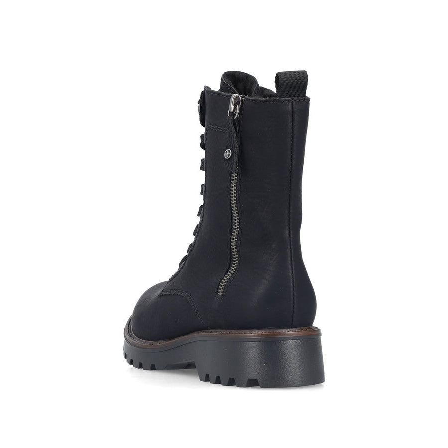 Rieker 73210-00 Ankle Boot-Black