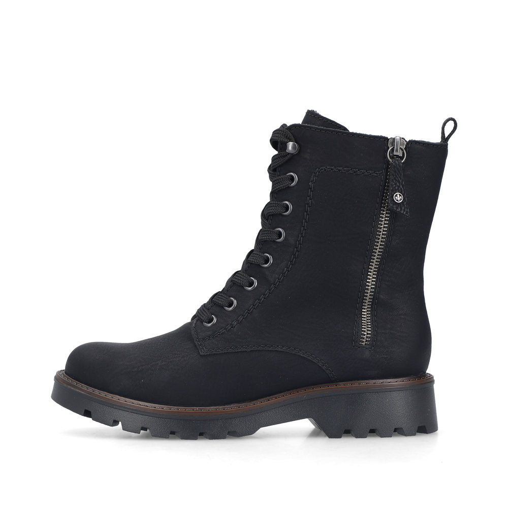 Rieker 73210-00 Ankle Boot-Black