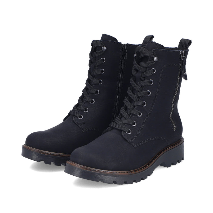 Rieker 73210-00 Ankle Boot-Black