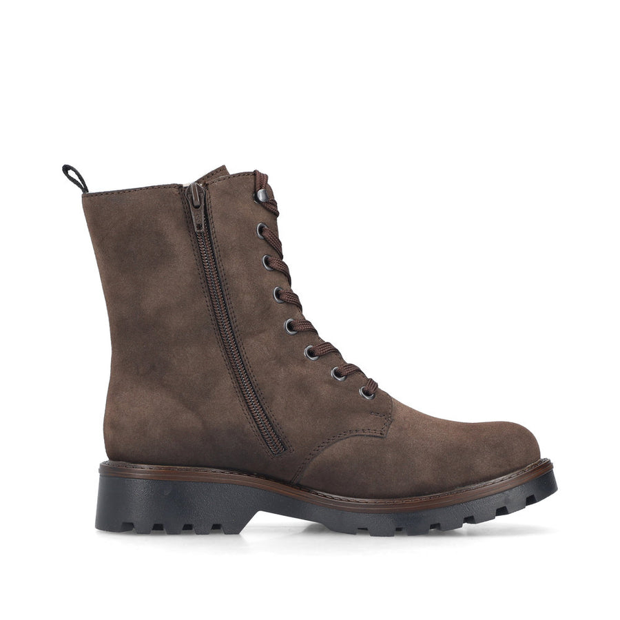 Rieker 73210-25 Ankle Boot-Brown