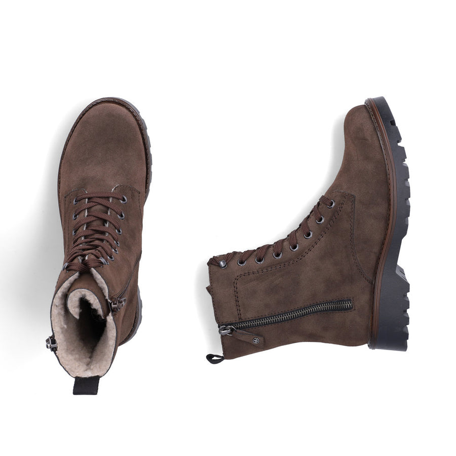 Rieker 73210-25 Ankle Boot-Brown