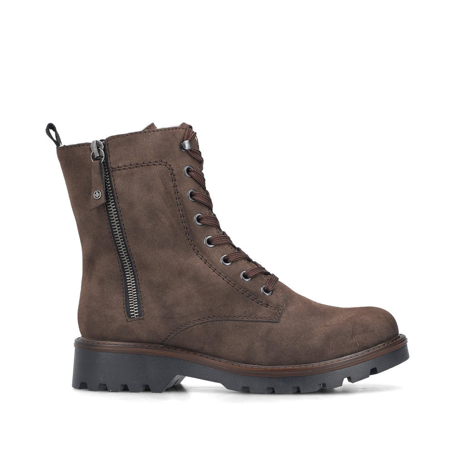 Rieker 73210-25 Ankle Boot-Brown