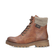Rieker 73220-24 Ankle Boot-Tan