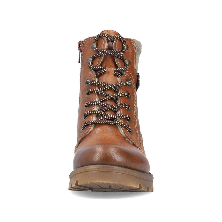 Rieker 73220-24 Ankle Boot-Tan