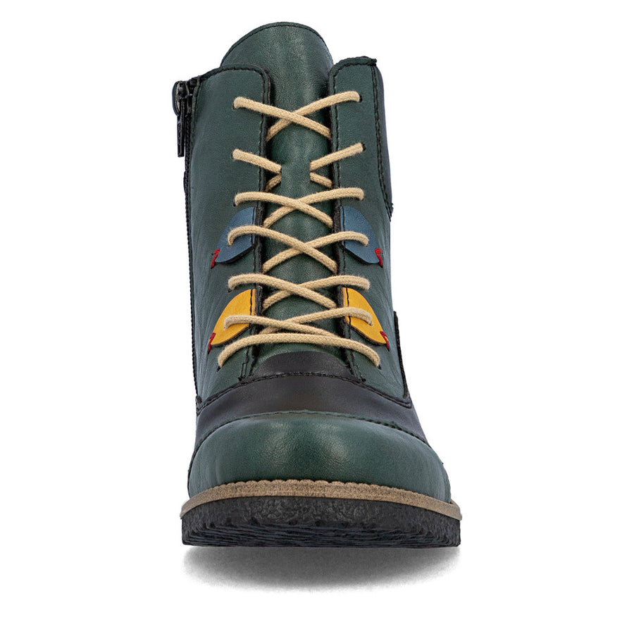 Rieker 73510-90 Ankle Boots-Green Multi