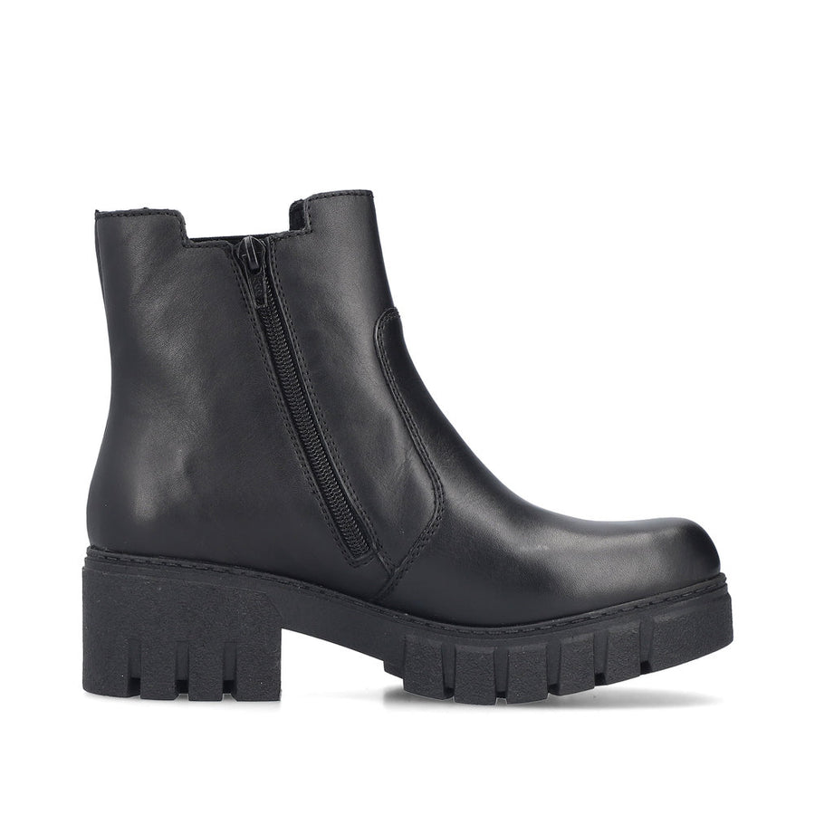 Rieker 74560-00 Ankle Boots-Black