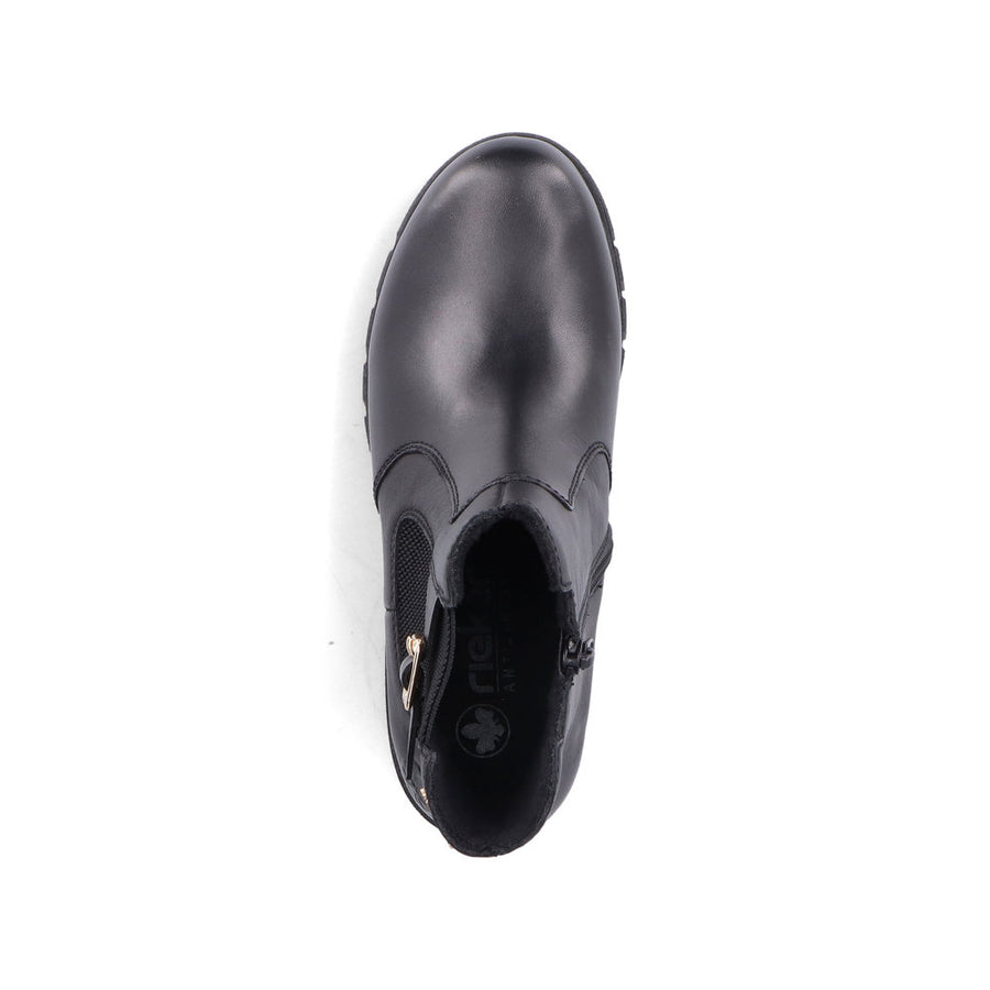 Rieker 74560-00 Ankle Boots-Black