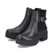 Rieker 74560-00 Ankle Boots-Black