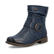 Rieker 74857-14 Ankle Boots-Navy