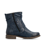 Rieker 74857-14 Ankle Boots-Navy