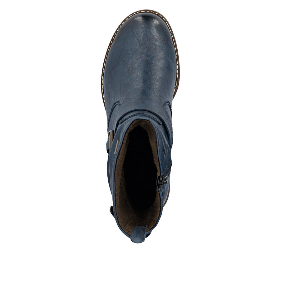 Rieker 74857-14 Ankle Boots-Navy