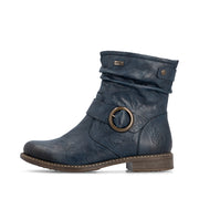 Rieker 74857-14 Ankle Boots-Navy