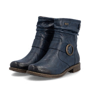 Rieker 74857-14 Ankle Boots-Navy