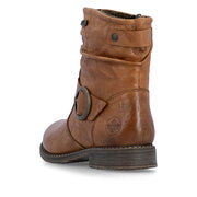 Rieker 74857-22 Ankle Boots-Tan