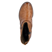 Rieker 74857-22 Ankle Boots-Tan