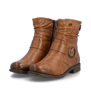 Rieker 74857-22 Ankle Boots-Tan
