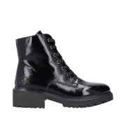 Rieker 76002 Ankle Boot-Black Pat