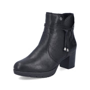 Rieker 77667-00 Ankle Boot-Black