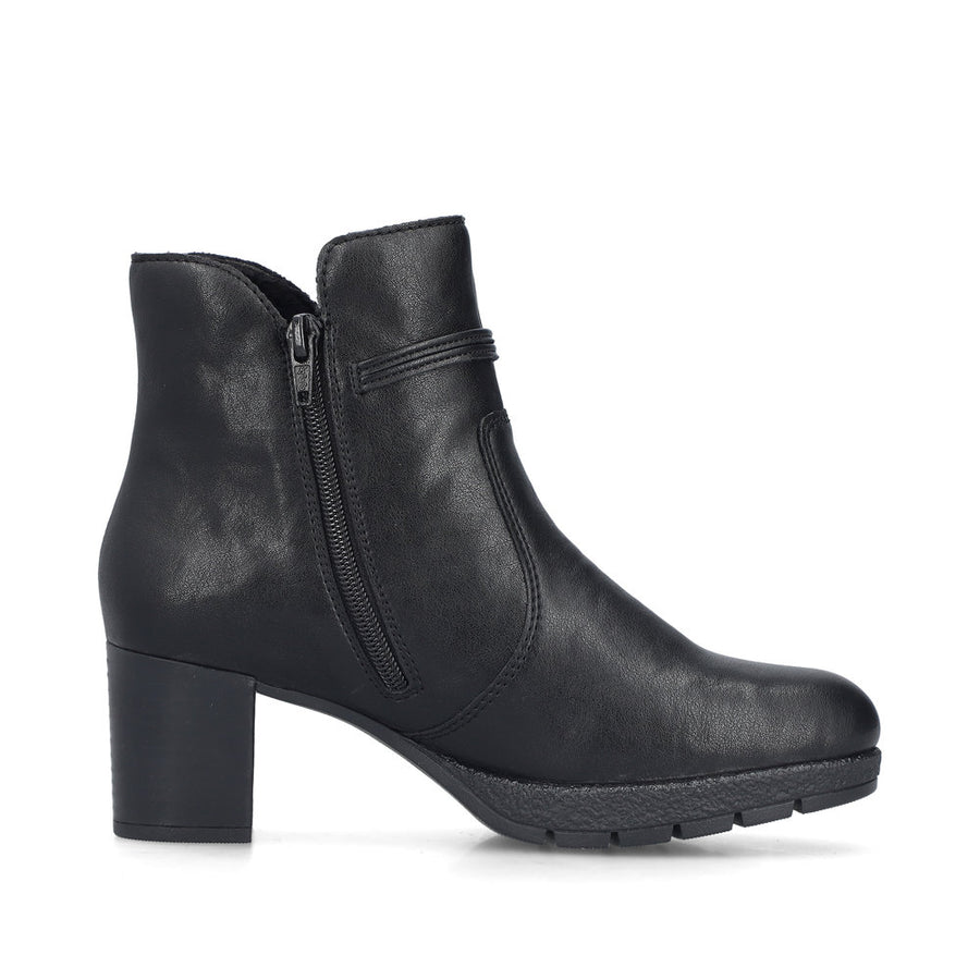 Rieker 77667-00 Ankle Boot-Black