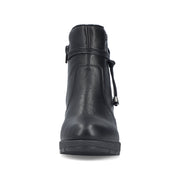 Rieker 77667-00 Ankle Boot-Black