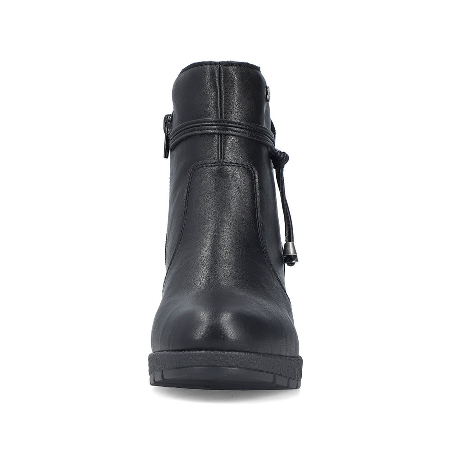 Rieker 77667-00 Ankle Boot-Black