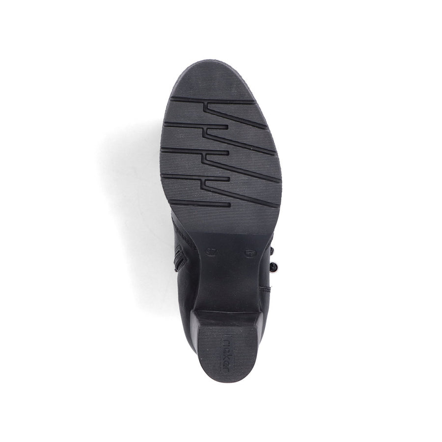 Rieker 77667-00 Ankle Boot-Black